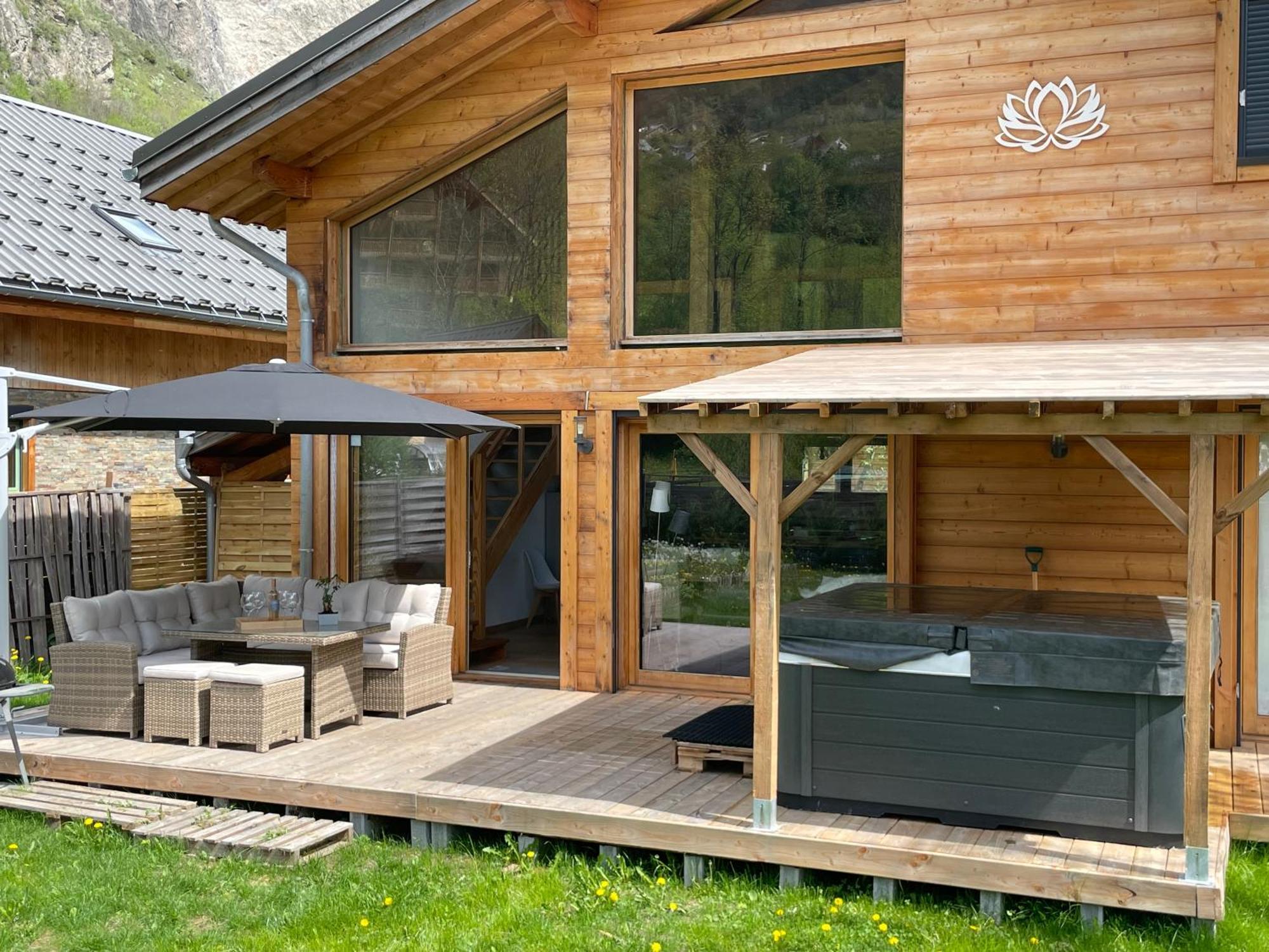 Chalet Le Lotus Blanc Les Deux Alpes Exteriér fotografie
