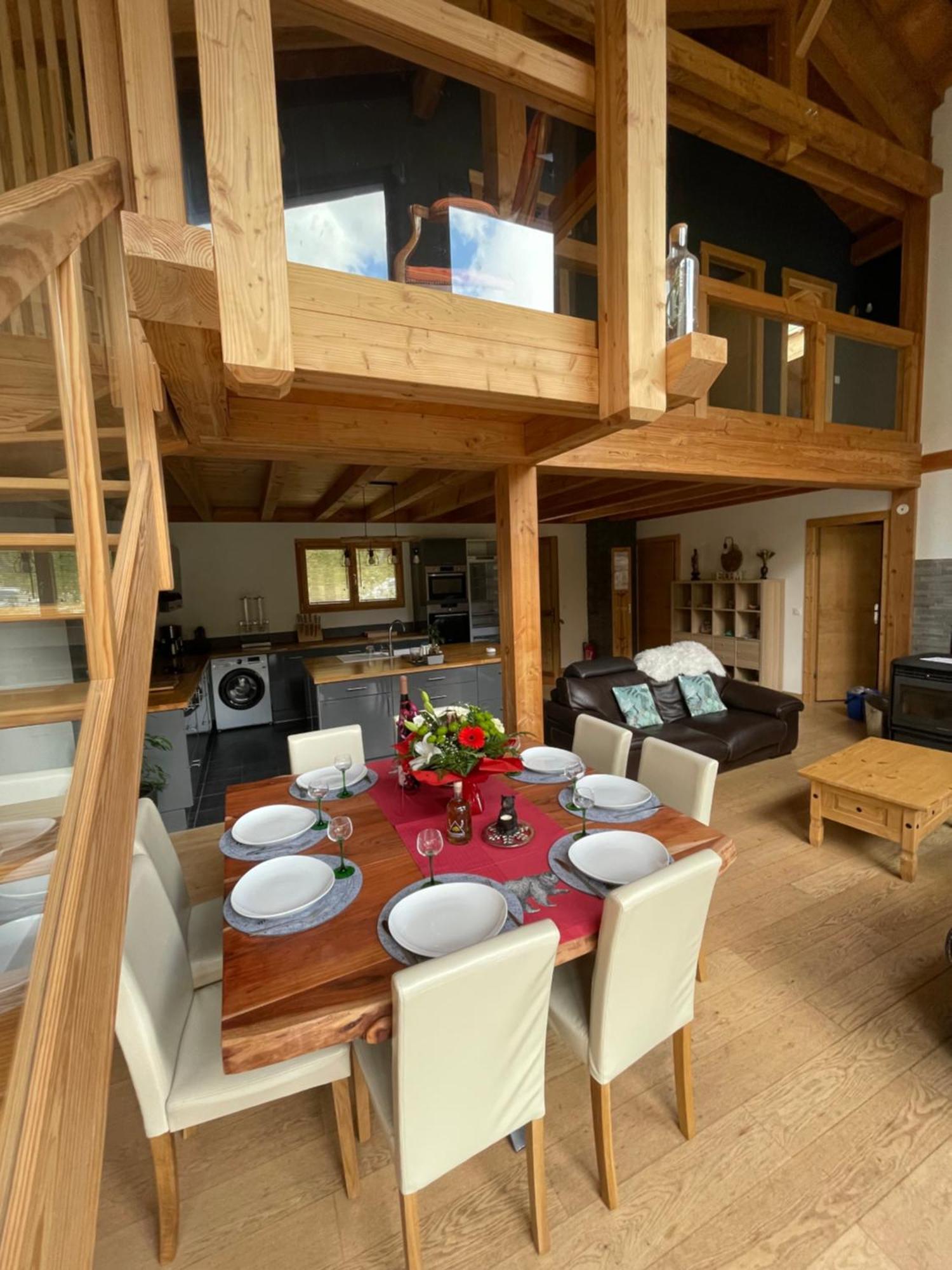 Chalet Le Lotus Blanc Les Deux Alpes Exteriér fotografie