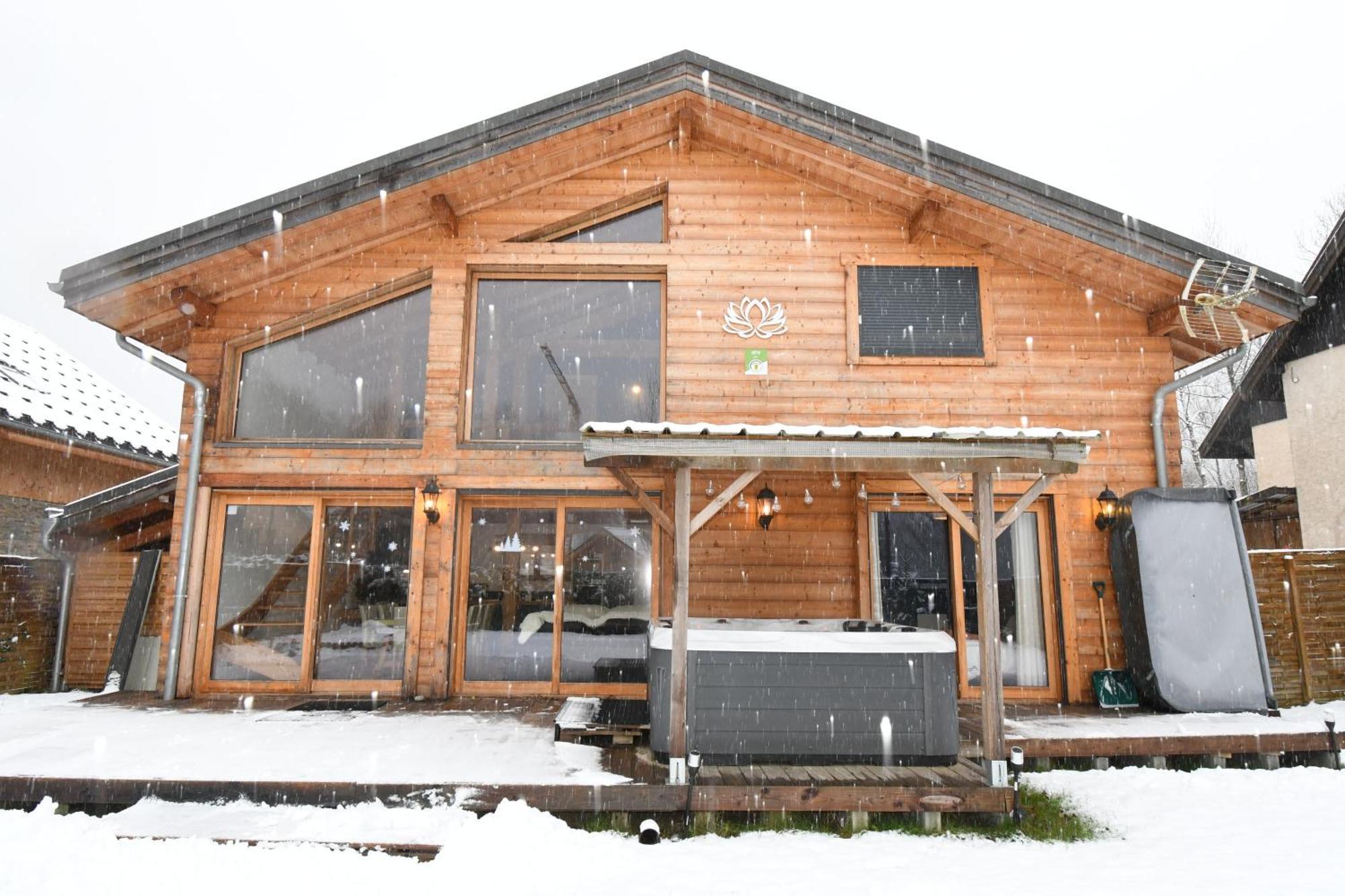 Chalet Le Lotus Blanc Les Deux Alpes Exteriér fotografie